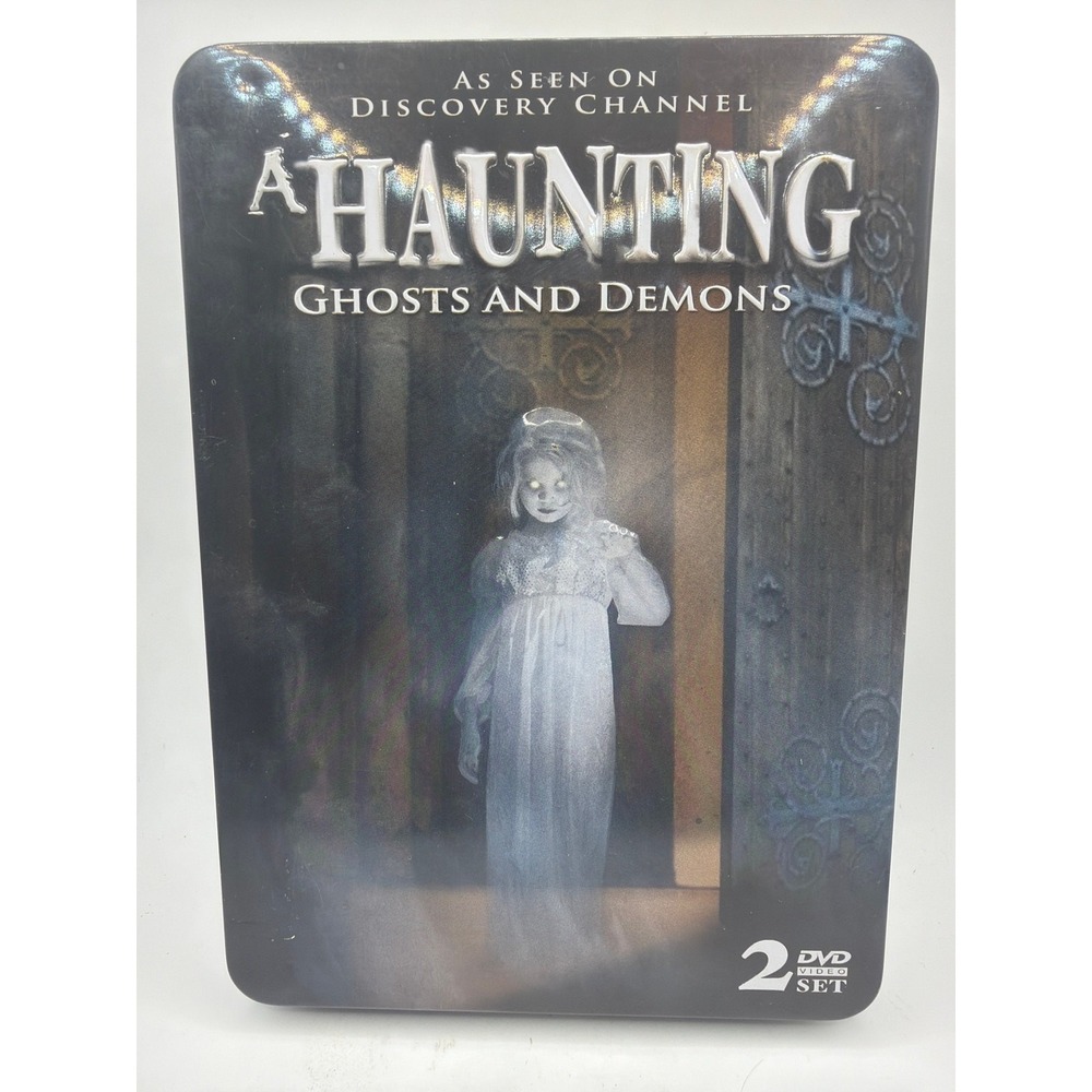 A Haunting: Ghosts and Demons 2 DVD Collector's Embossed Tin Box Horror